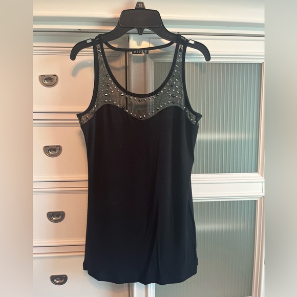 Fancy Black Top - Picture 1 of 3